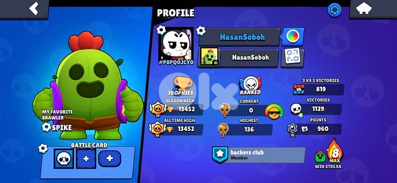 BRAWL STARS ACC 10