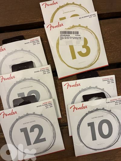 Fender Electric Guitar Strings