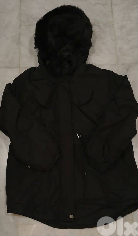 New Woman Black Furr Coat - still tag on it 1