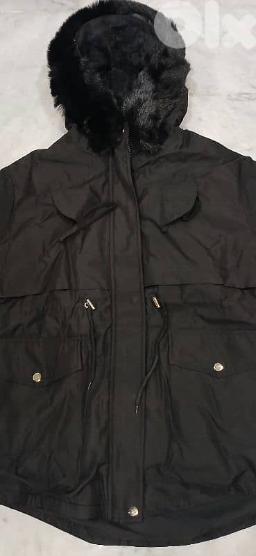 New Woman Black Furr Coat - still tag on it 6