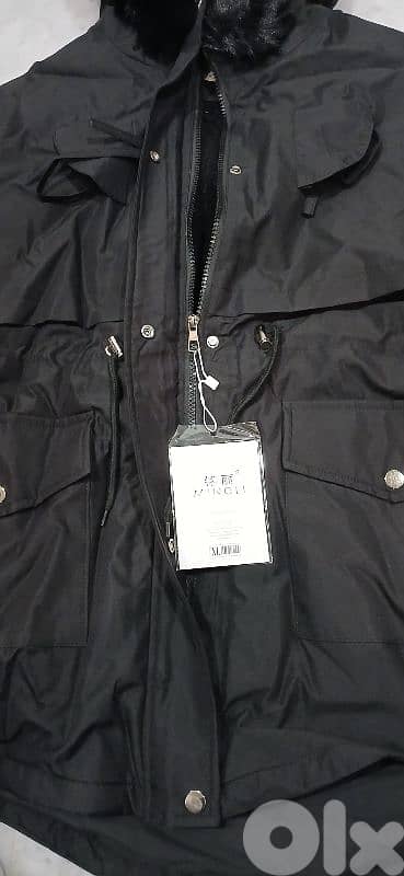 New Woman Black Furr Coat - still tag on it 7