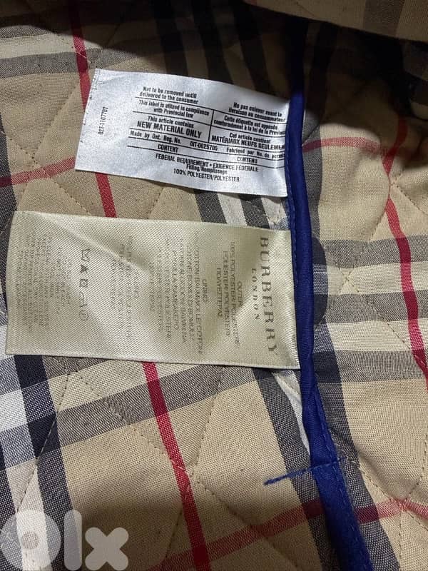 Original Burberry jacket women size S 4