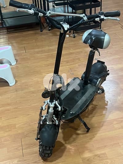 Electric scooter used