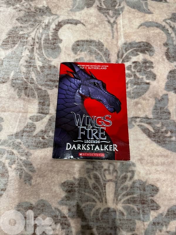 Wings of fire Darkstalker and book 10 1