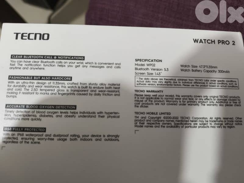 tecno watch 2 pro 3