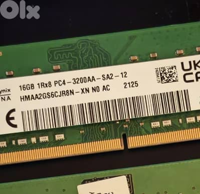 RAM 2 X 8 GB DDR4