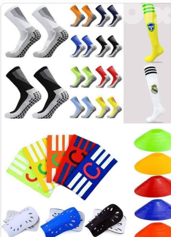 football shoes original and grips socks كلسات للفوتبول 1