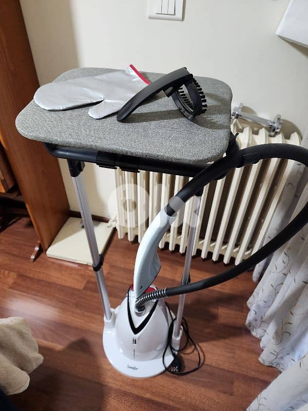 Steam ironing machine 1