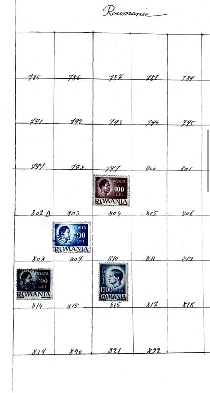 Romania Stamps 3
