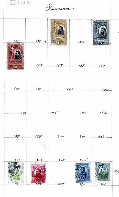 Romania stamps