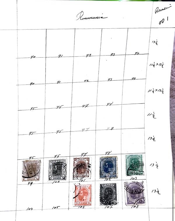 Romania stamps 7