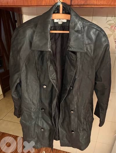 Vintage Yuppie Co. Genuine Black Leather Jacket - Women’s Size M.