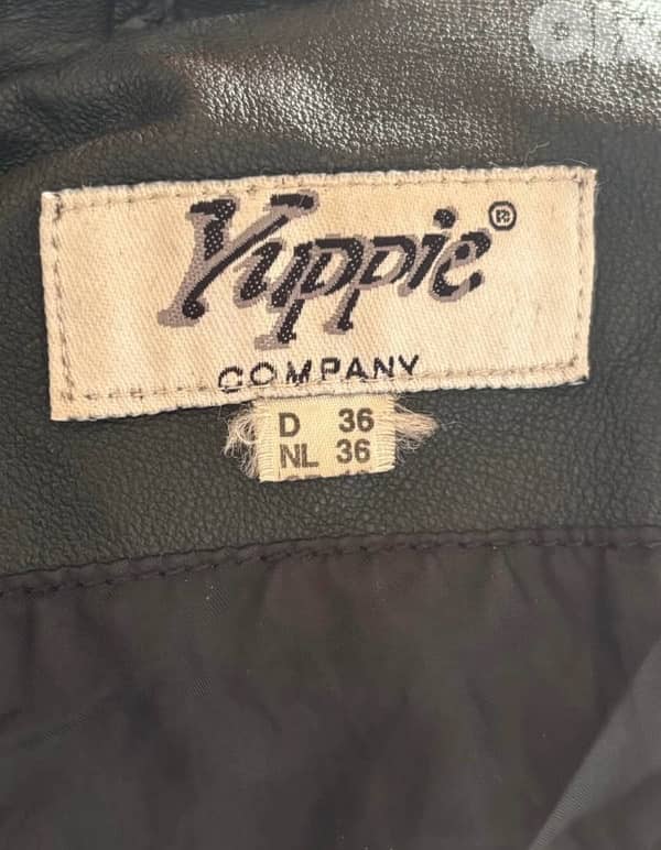 Vintage Yuppie Co. Genuine Black Leather Jacket - Women’s Size M. 3