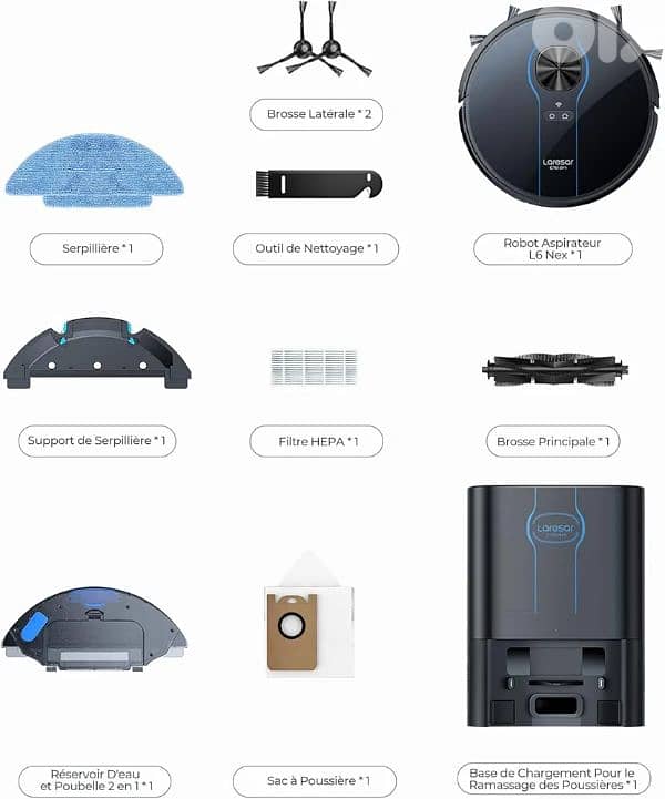 laresar L6 nex robot cleaner 7