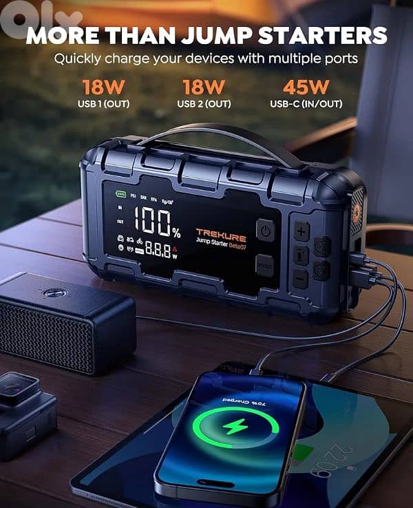 germany brand jump starter 7