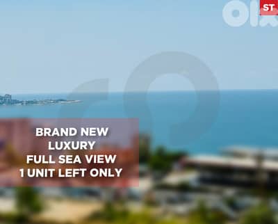 Brand New , Full Sea View in Sahel Alma/ساحل علما REF#ST123555