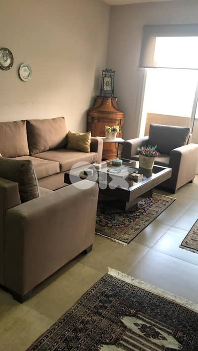 mansourieh fully furnished apartment nice location for rent Ref#3748