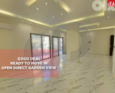 spacious apartment for sale in Sanayeh,Direct Garden View REF#YJ130981