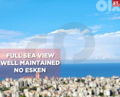 Balconies, sea view, Jounieh, ghadir/جونيه غدير REF#ST131300