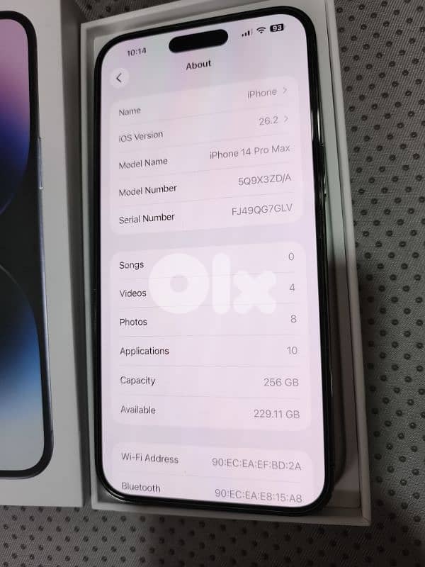 Iphone 14 Pro Max 256GB Super Clean 2