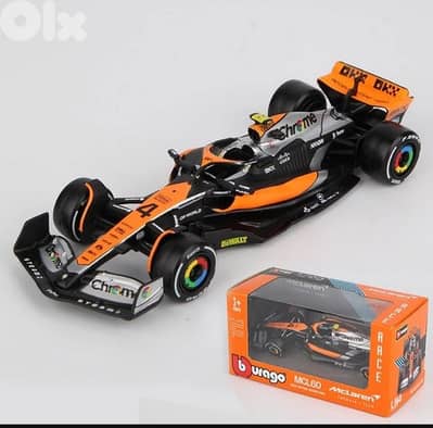 Mclaren MCL60 #4 (Lando Norris) diecast car model 1;43.