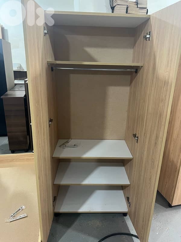 خزانة درفتين جديدة من المعمل بافضل الاسعار 1