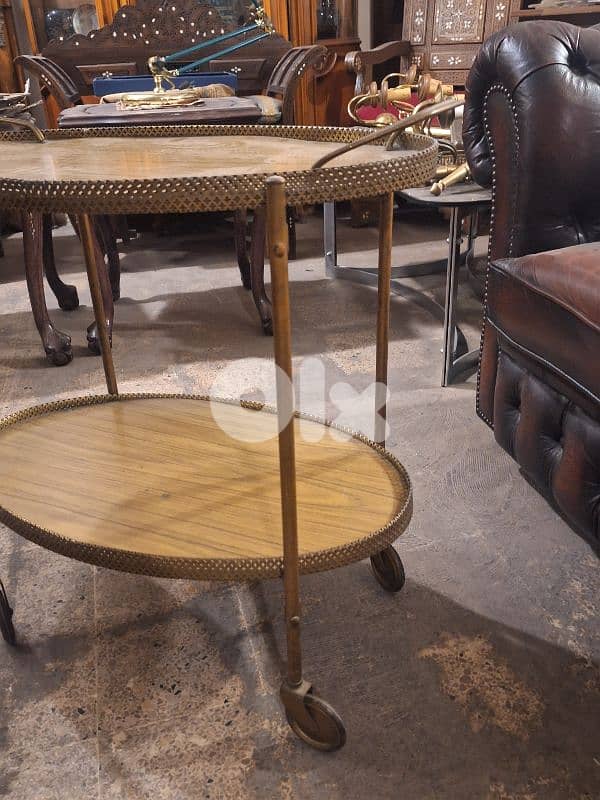 vintage bar cart trolley 3