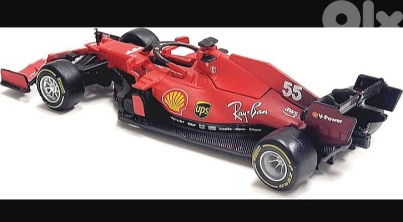 Ferrari SF21 #55(Carlos Sainz) diecast car model 1;43 1