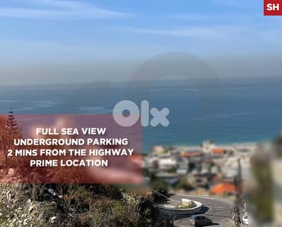 underground parking, sea view, Nahr Ibrahim/نهر إبراهيم  REF#SH131318