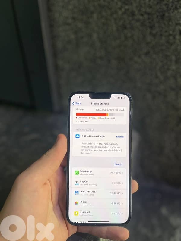 ايفون 13 pro max. كتير نظيف 1