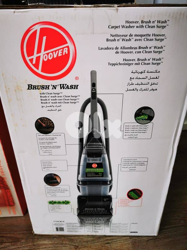 Vaccum Hoover Champoonese Brush&Wash 1