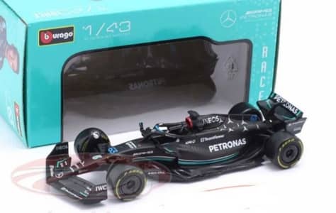 Mercedes AMG W14E #63 (2023) diecast car model 1;43.