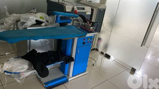 عدة مصبغة مكوى غسالة حرامات