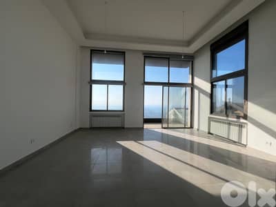 Duplex with Panoramic Sea and City View for Sale in Beit Mery