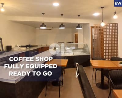 fully equipped, coffee shop,Zouk Mikael/زوق مكايل REF#EW131322
