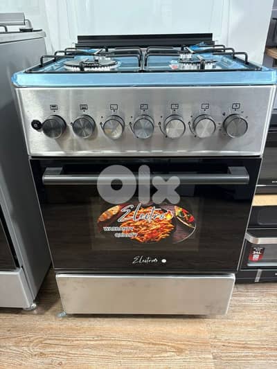 Gas Cooker Electro Gas 60cm فرن غاز ايطالي الكترو غاز