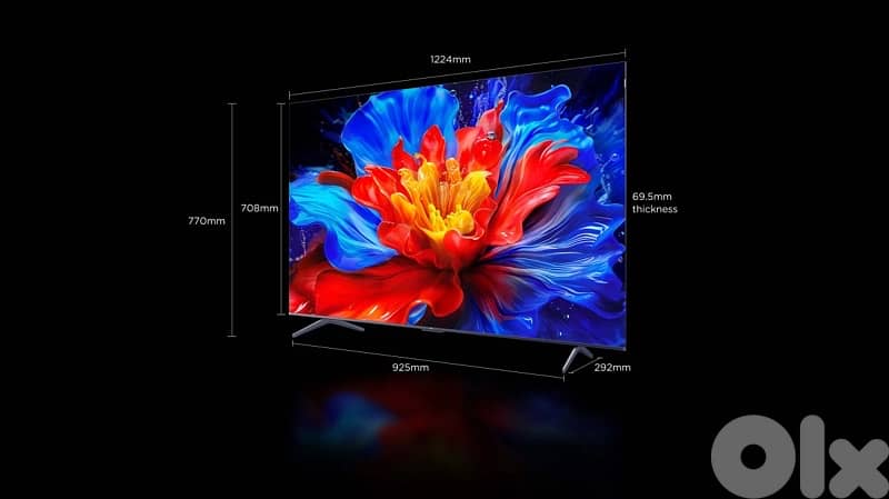 TCL 55” P8K QLED 144Hz Google TV 3