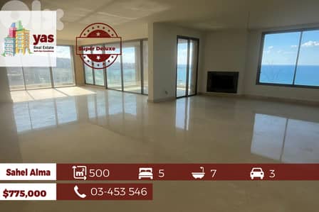 Sahel Alma 500m2 | Super Deluxe | Panoramic Sea View | SD |