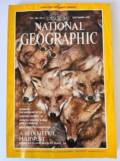 National Geographic Magazine September 1991 - A Shameful Harvest