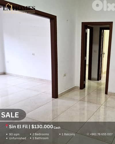apartment for sale in sin el fil شقة للبيع في سن الفيل