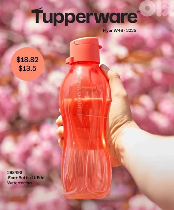Tupperware eco bottles 3
