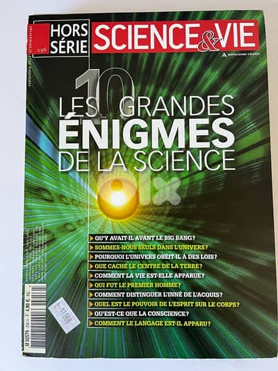 Les 10 Grandes Enigmes De La Science - S&Vie