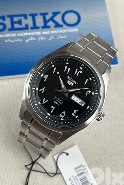 Seiko 5 Arabic Dial