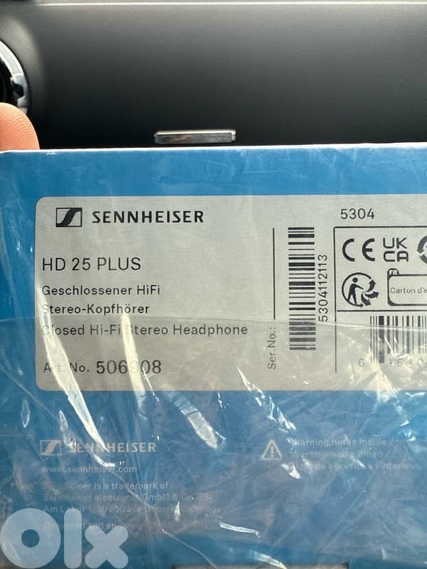 Sennheiser HD 25 PLUS (NEW IN BOX) 1