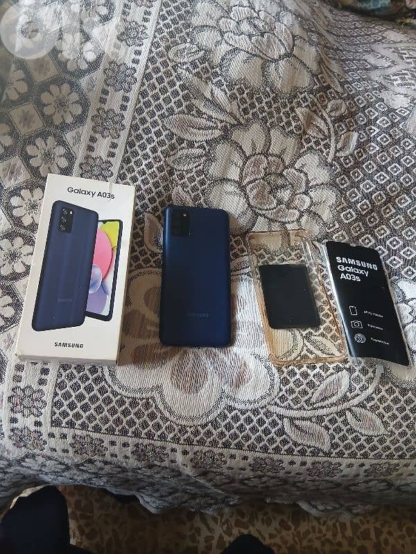 A03s 64 gb 8g ram 3 كاميرات بصمة أصبع وبصمة وجه تليفون جديد بعدو 2