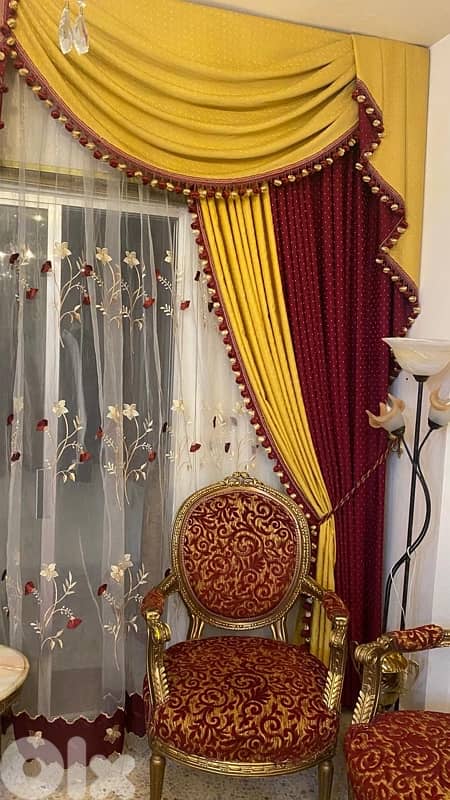 صالون ستيل ملكي للبيع مع البرداية الكبيرة 3