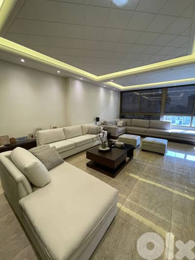 FULLY FURNISHED HIGH-END APARTMENT IN AIN EL REMMANEH 3 BEDS, (AR-160)