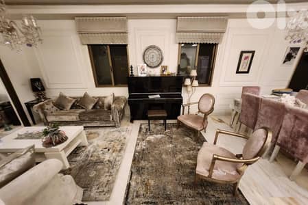 FULLY FURNISHED APARTMENT IN AIN EL REMMANEH 3 BEDS, (AR-168)