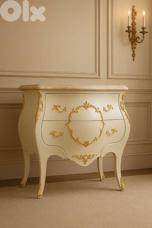 antique mini console 1