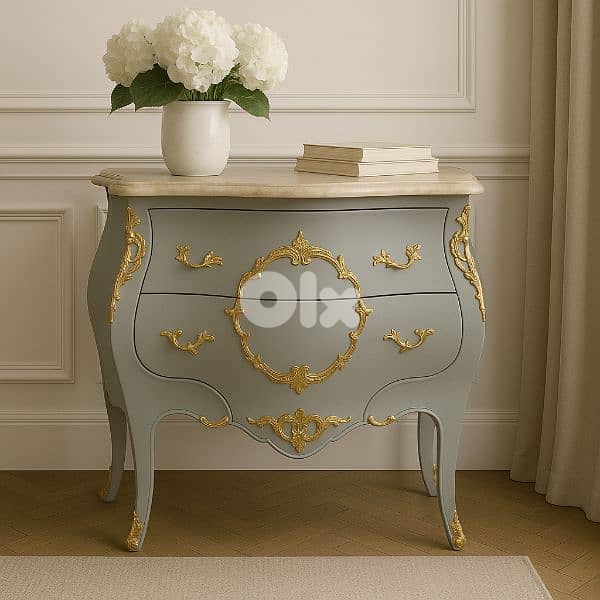 antique mini console 6